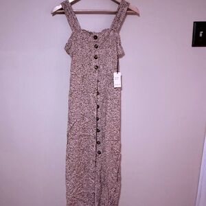 Leopard Button-Down Dress